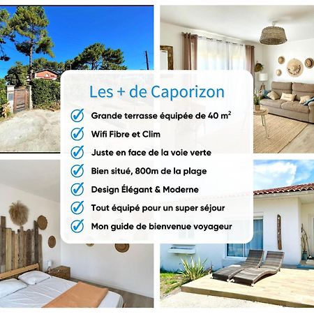 Caporizon-Villa Courant-Terrasse-Proche Plage Mimizan-Plage Exterior foto