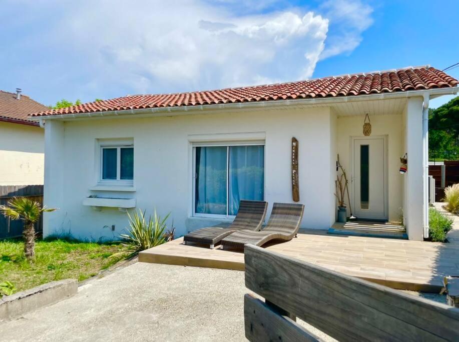 Caporizon-Villa Courant-Terrasse-Proche Plage Mimizan-Plage Exterior foto